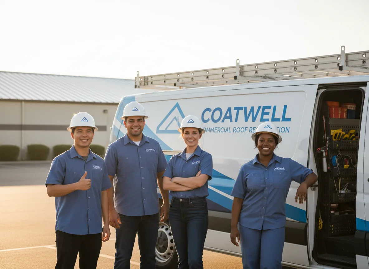 Commercial roof coating company in Mount Enterprise, TX